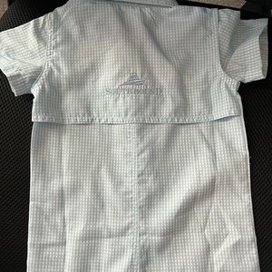 Southbound boys size 9 months blue onesie